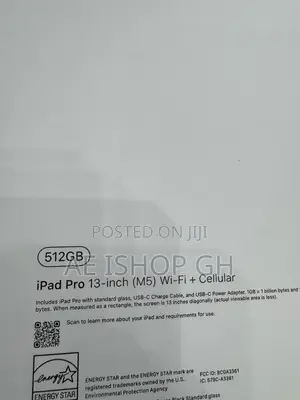 New Apple iPad (2025) 512 GB Black
