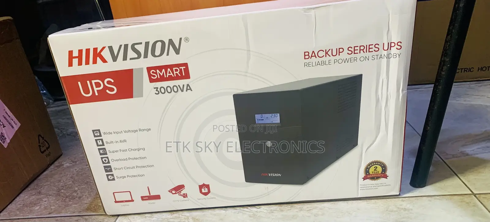 Quality Hikvision Ups 3000va