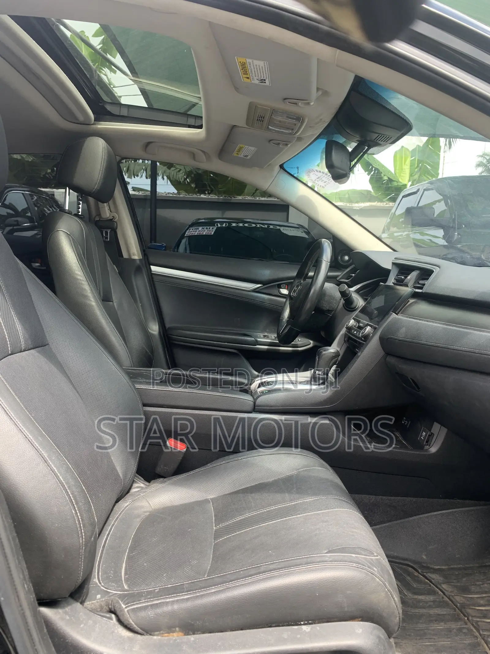 Honda Civic Touring Sedan 2018 Black
