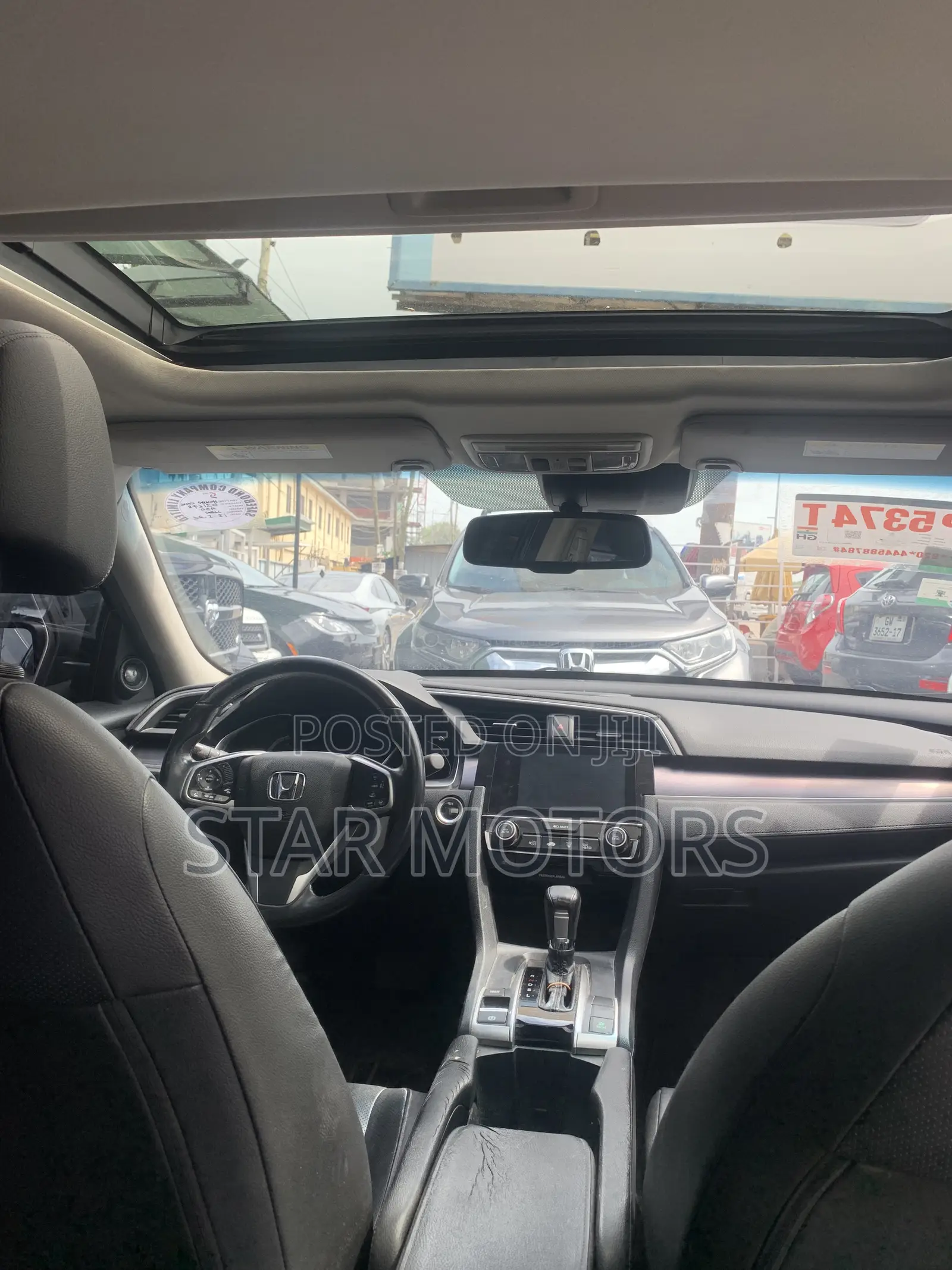 Honda Civic Touring Sedan 2018 Black