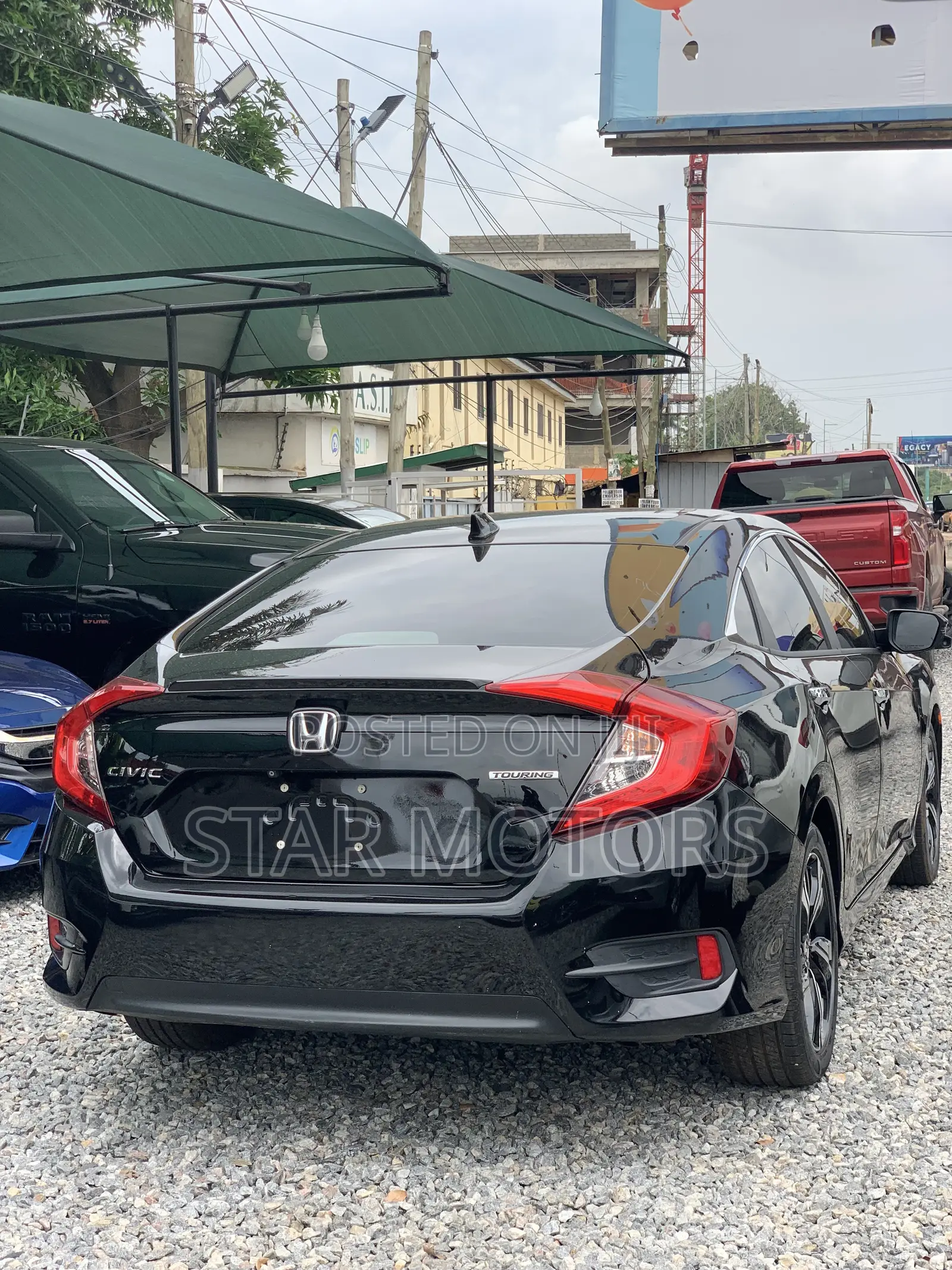 Honda Civic Touring Sedan 2018 Black