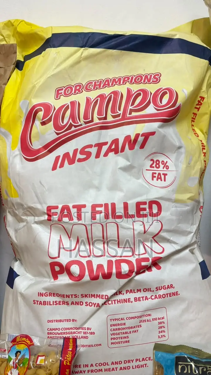 Campo Instant Fat Filled Milk Powder 25kg