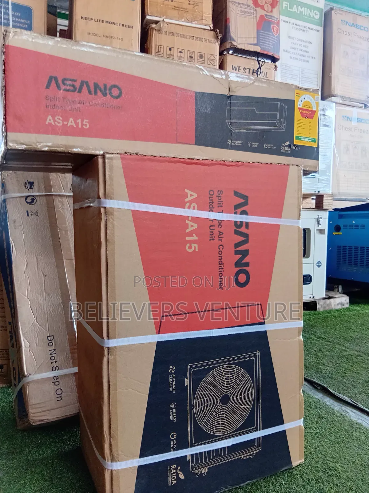 Asano 1.5hp Split Unit – Silent, Efficient Reliable