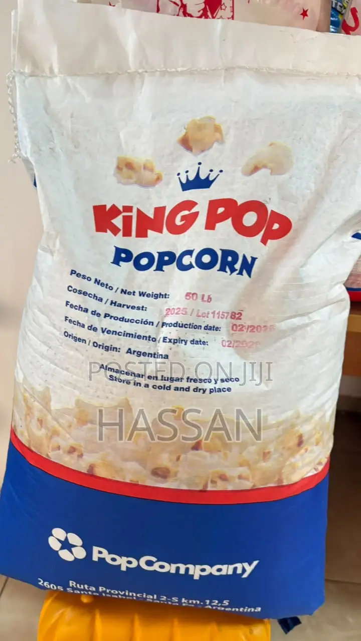 King Pop Popcorn 50lb/22.68kg