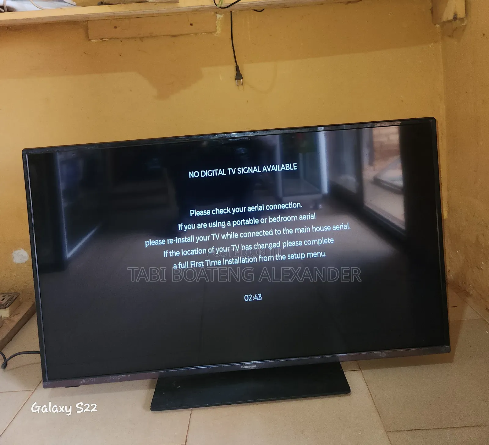Panasonic 43 Inches Smart Tv Digital Satellite