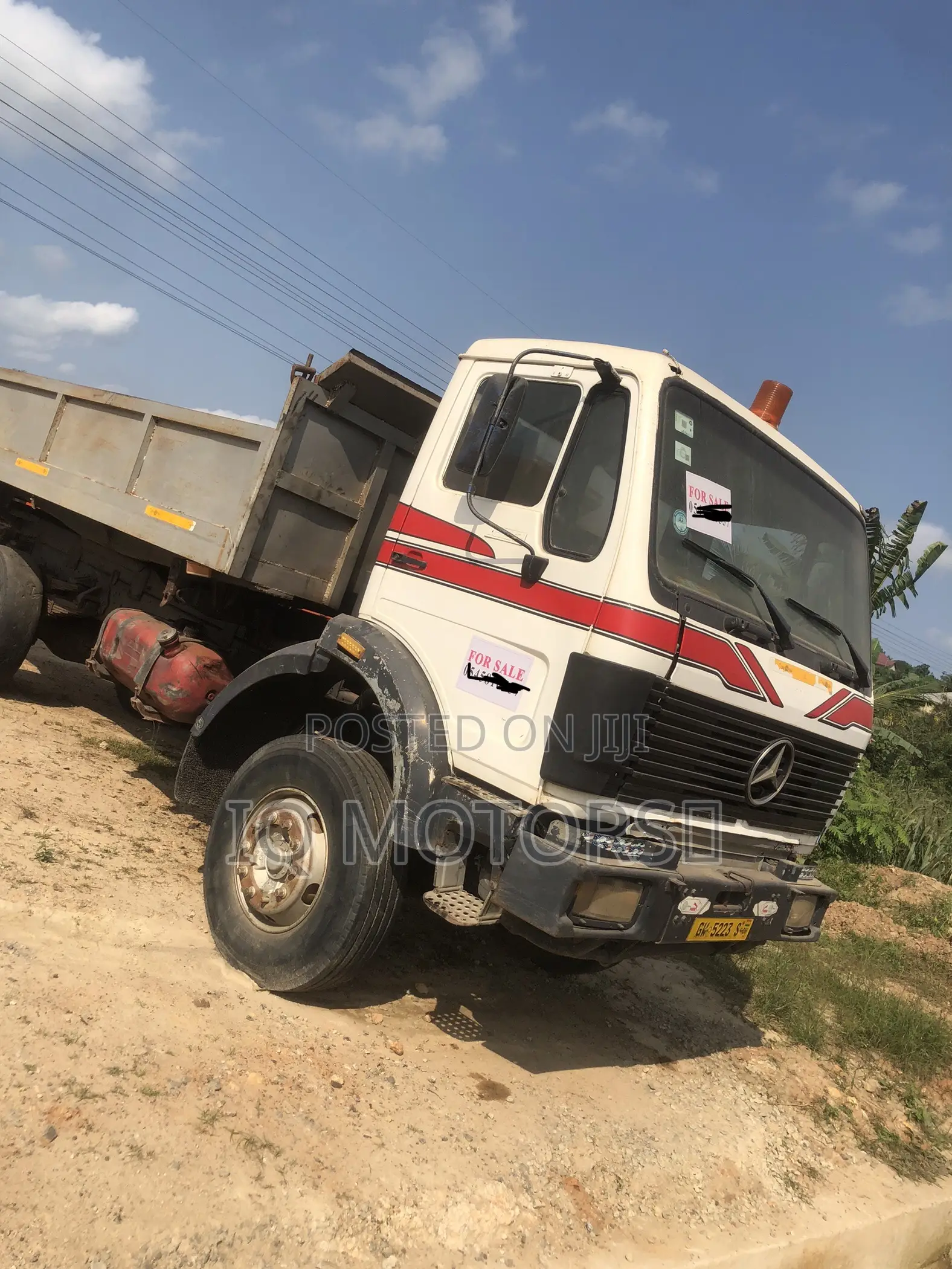 Benz Single Axle Tipper Truck