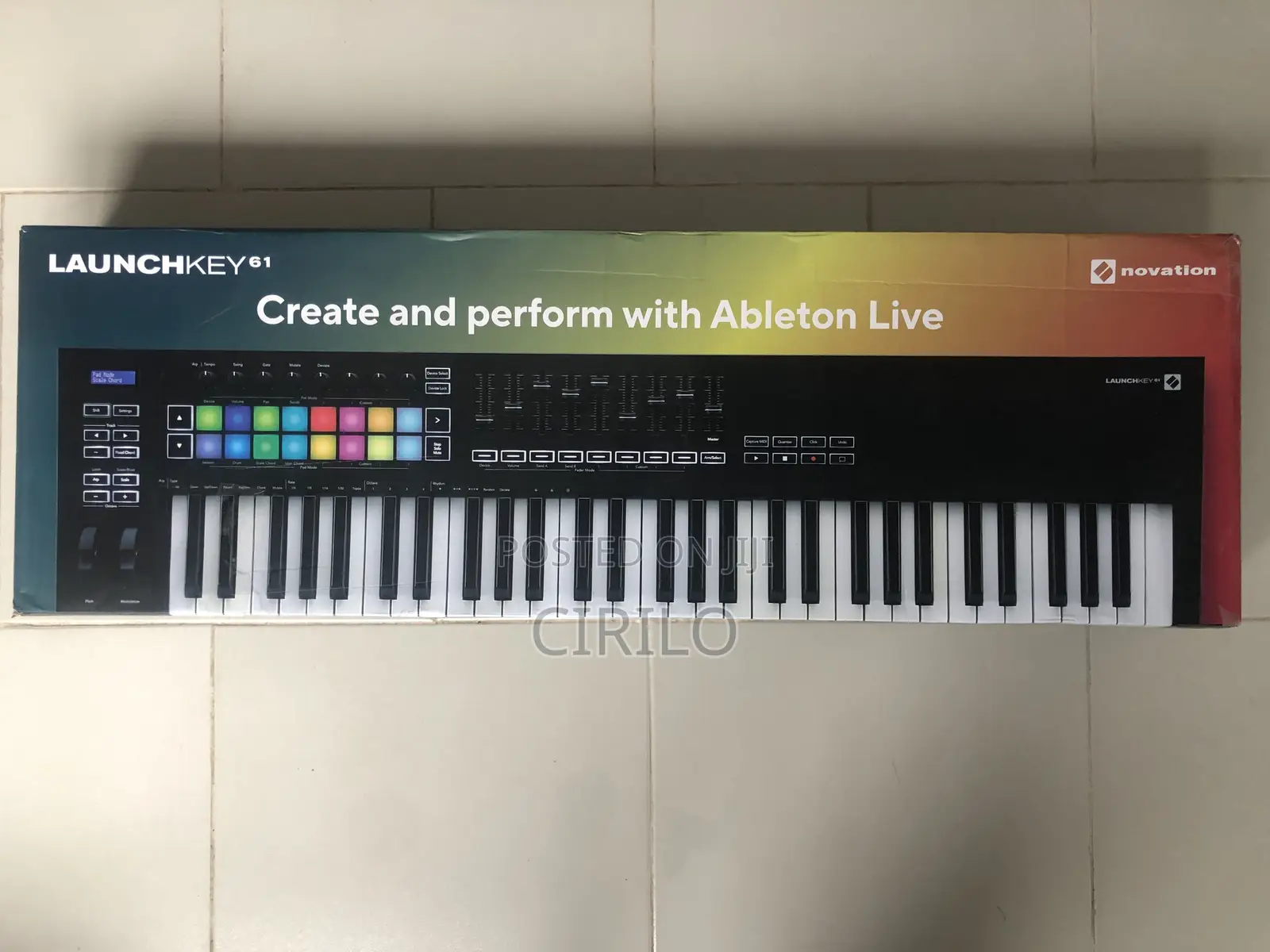 Novation Launchkey 61 Mk3 Midi Keyboard [Unregistered Serial Key]