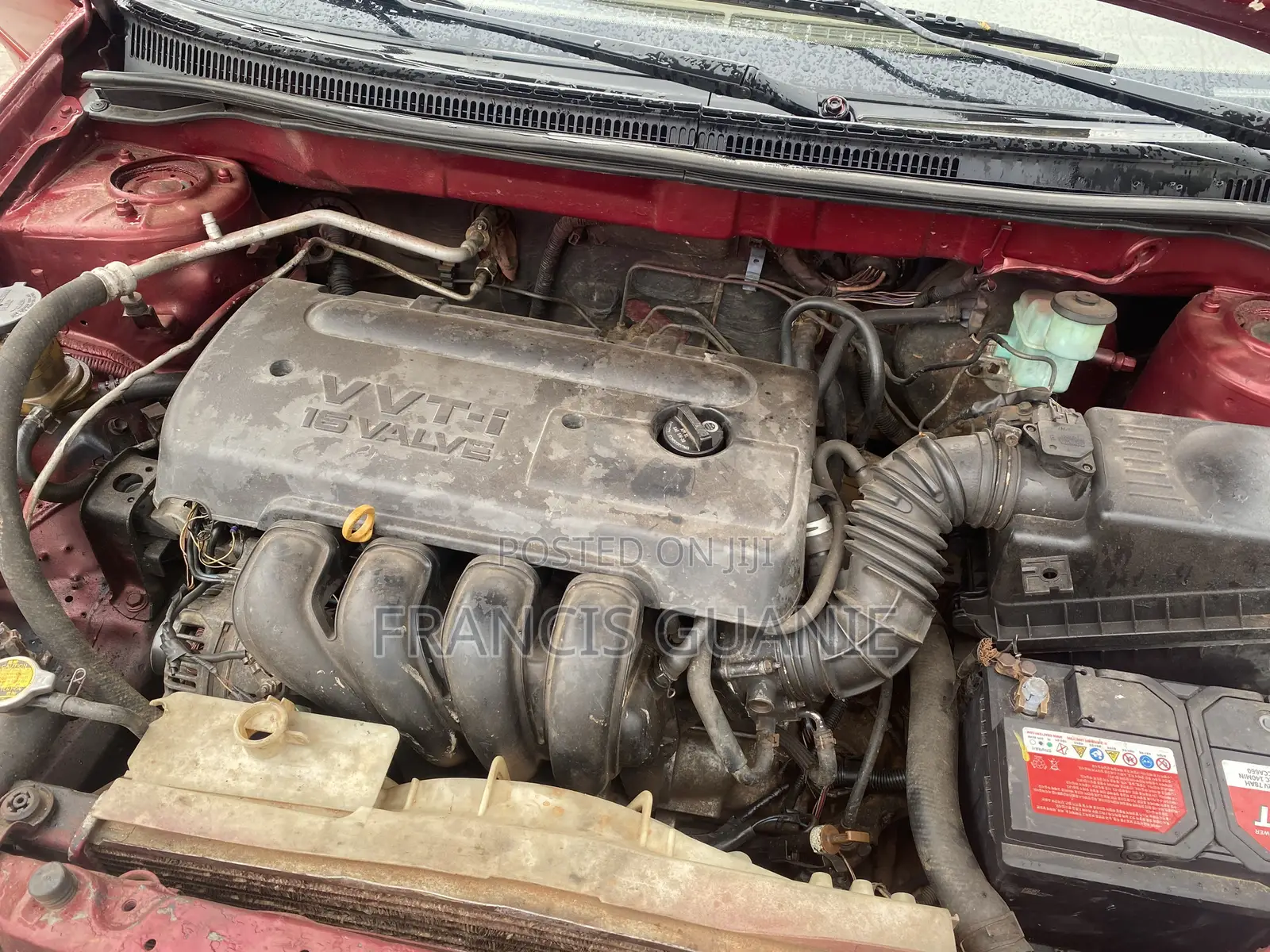 Toyota Corolla 2007 Red
