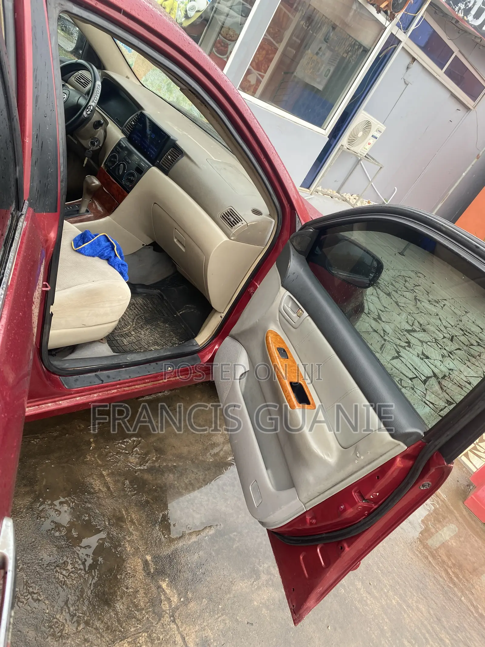 Toyota Corolla 2007 Red
