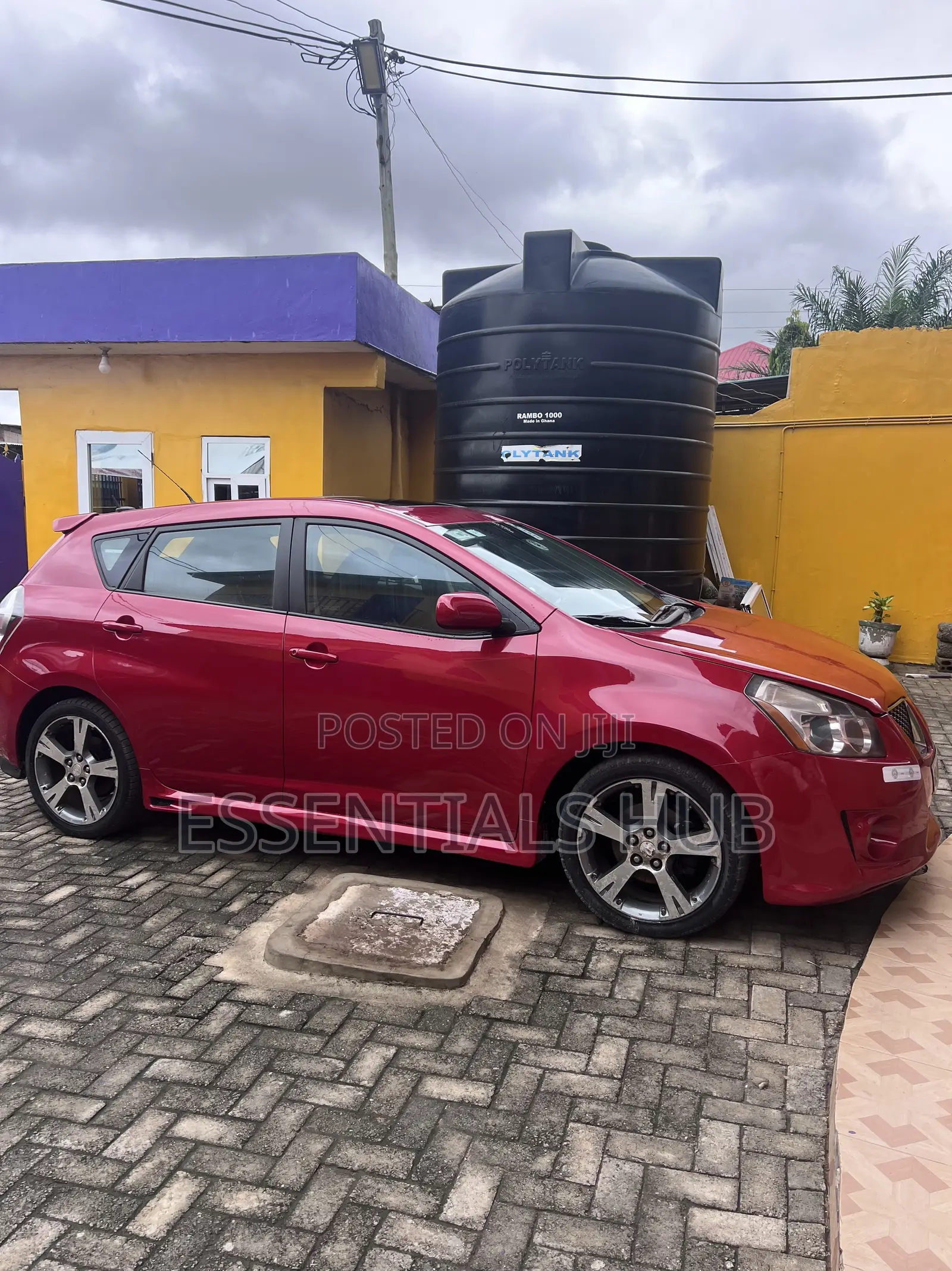 Pontiac Vibe 2.4 4WD 2010 Red