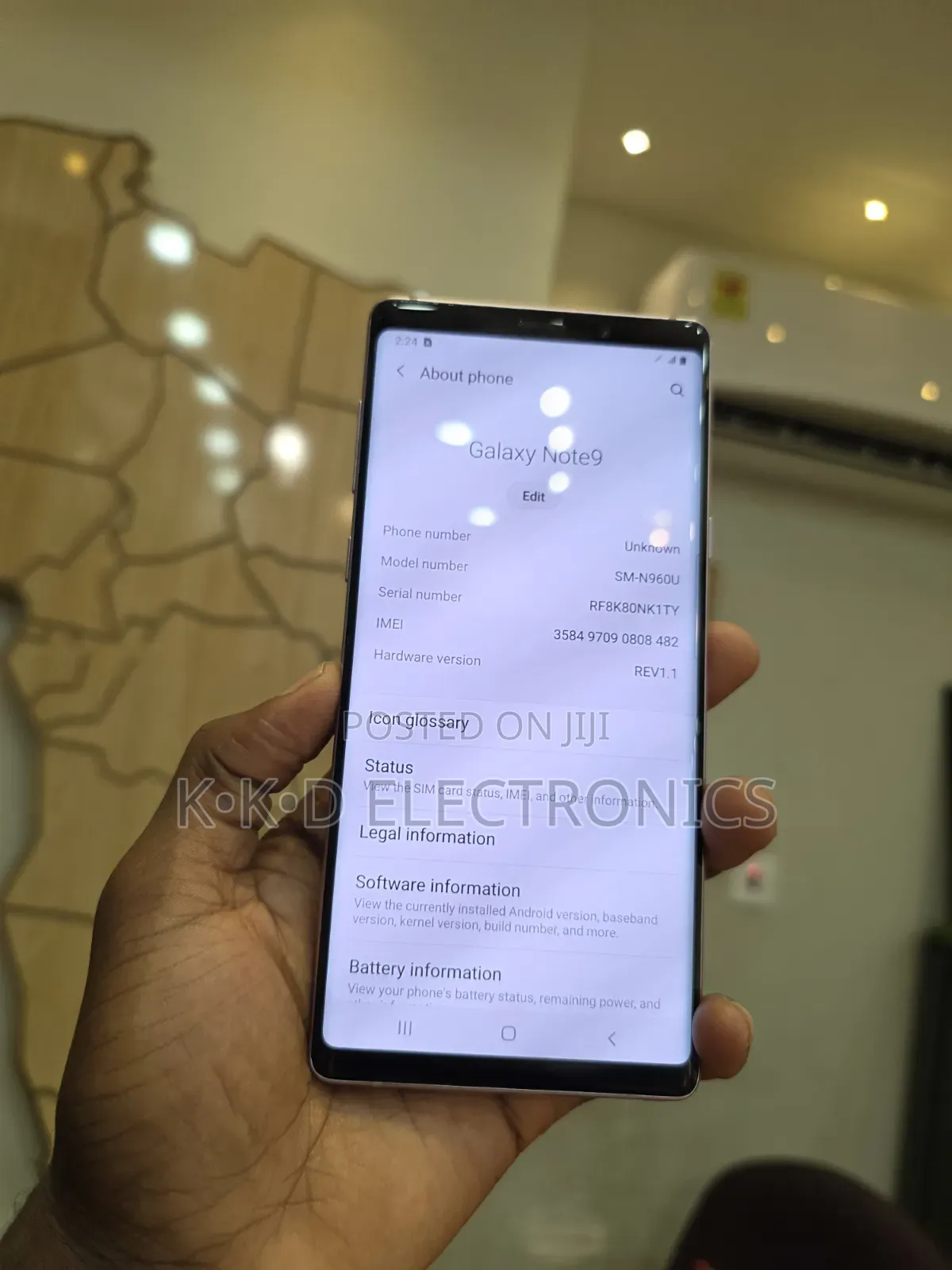 Samsung Galaxy Note 9 128 GB Bronze