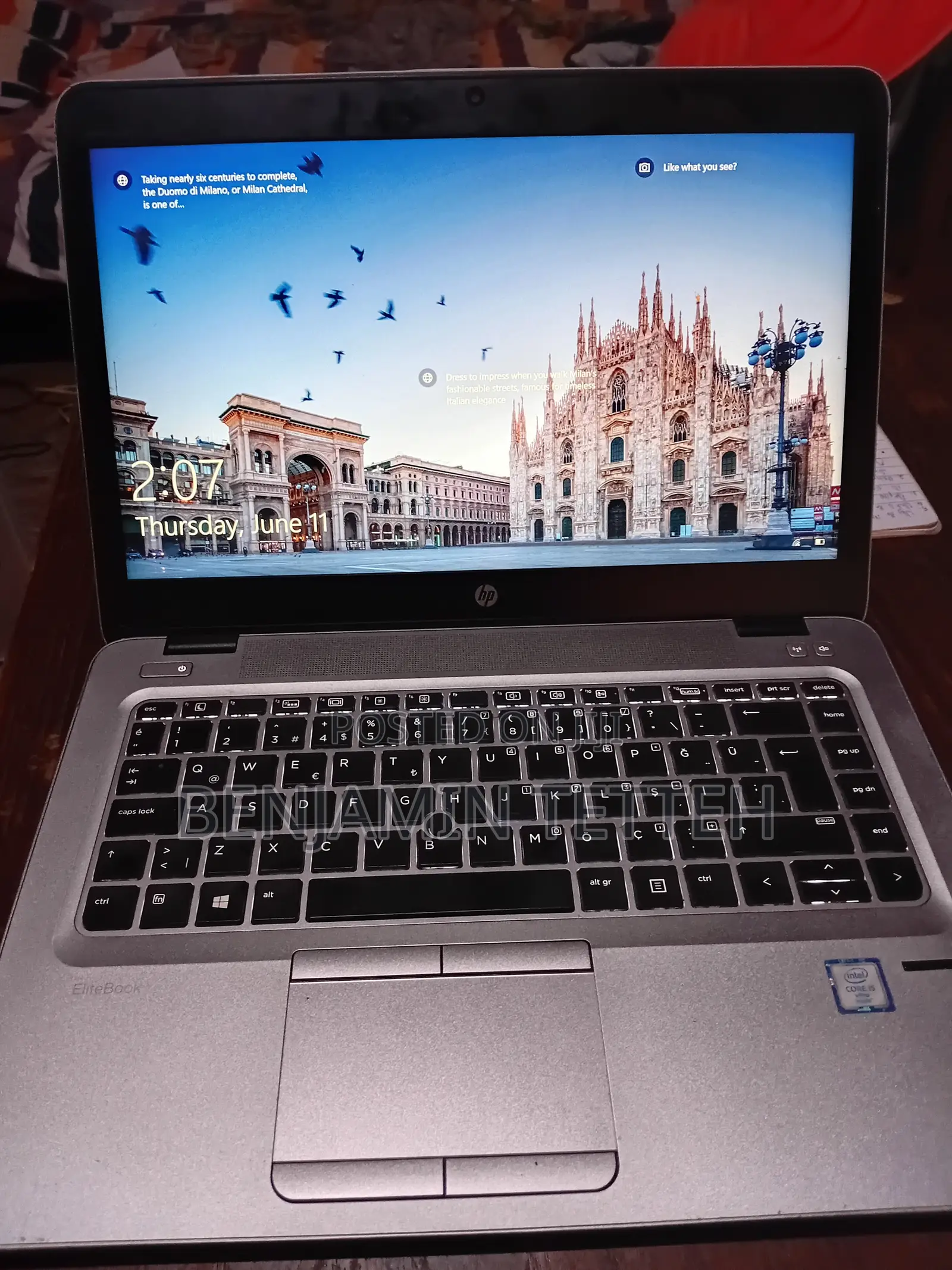 Laptop HP EliteBook 840 G3 8GB Intel Core i5 SSD 256GB