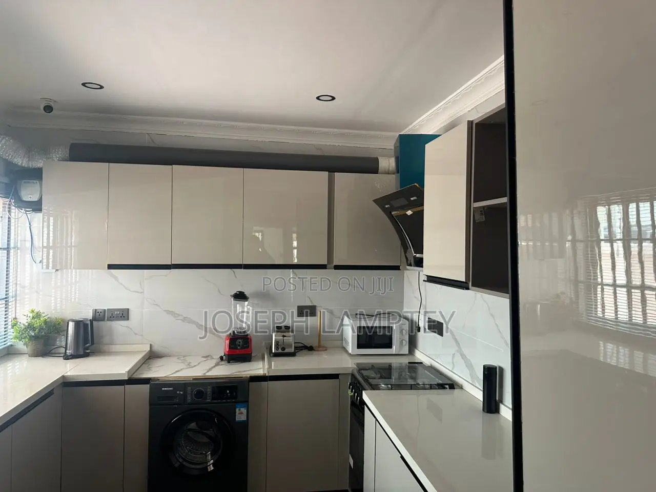 Furnished 3bdrm House in Joseph Lamptey, Airport Residential Area