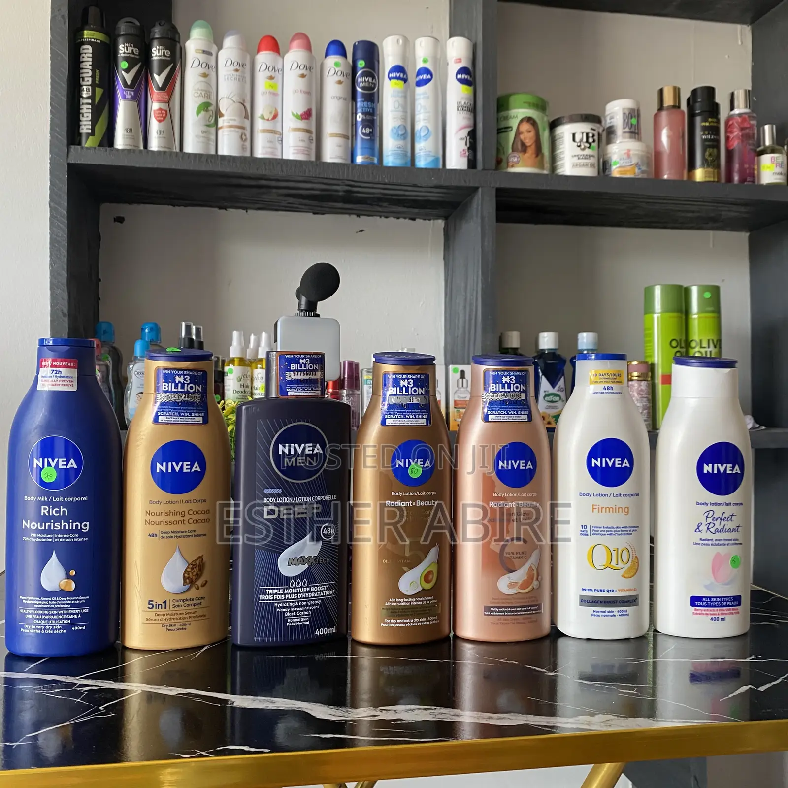 Body Lotions and Oils for Darkskin