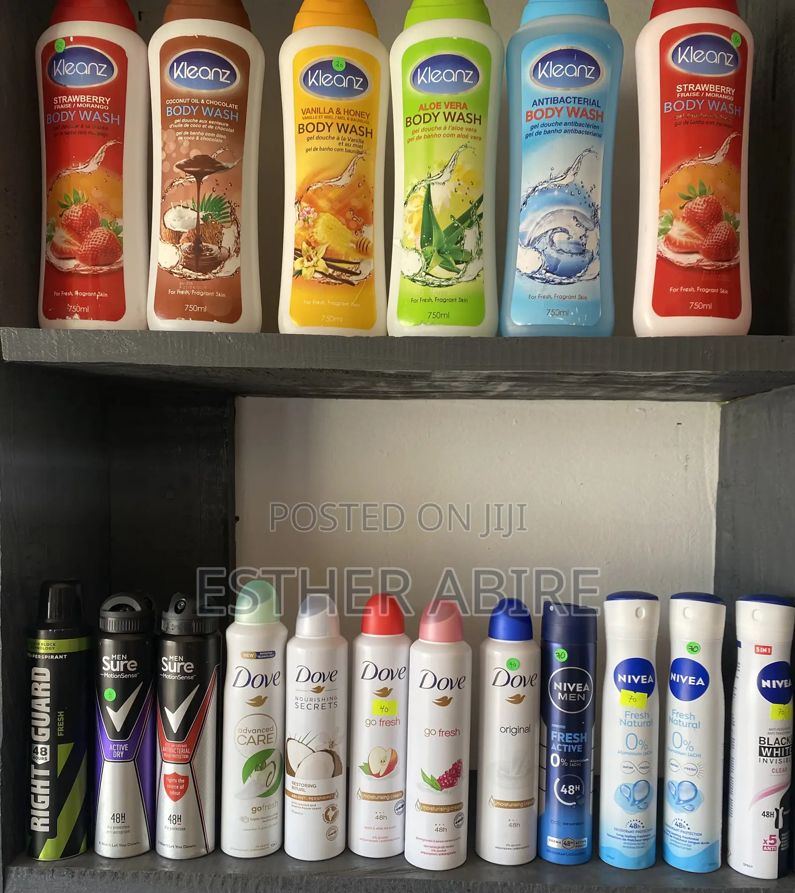 Deodorant Varieties