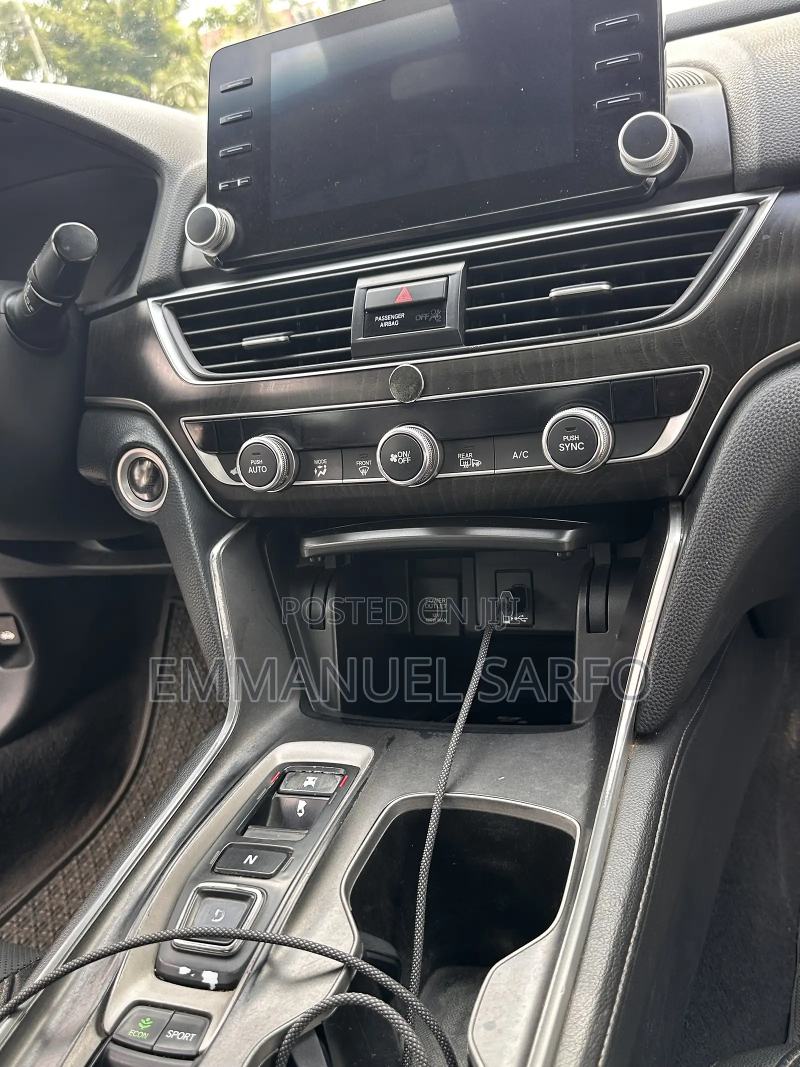 Honda Accord Touring 2.0T 2020 White