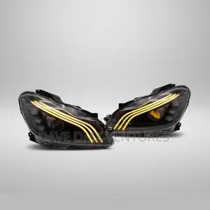 Mercedes-Benz C250 W204 Led Headlights With Sequential DRL (Pair)
