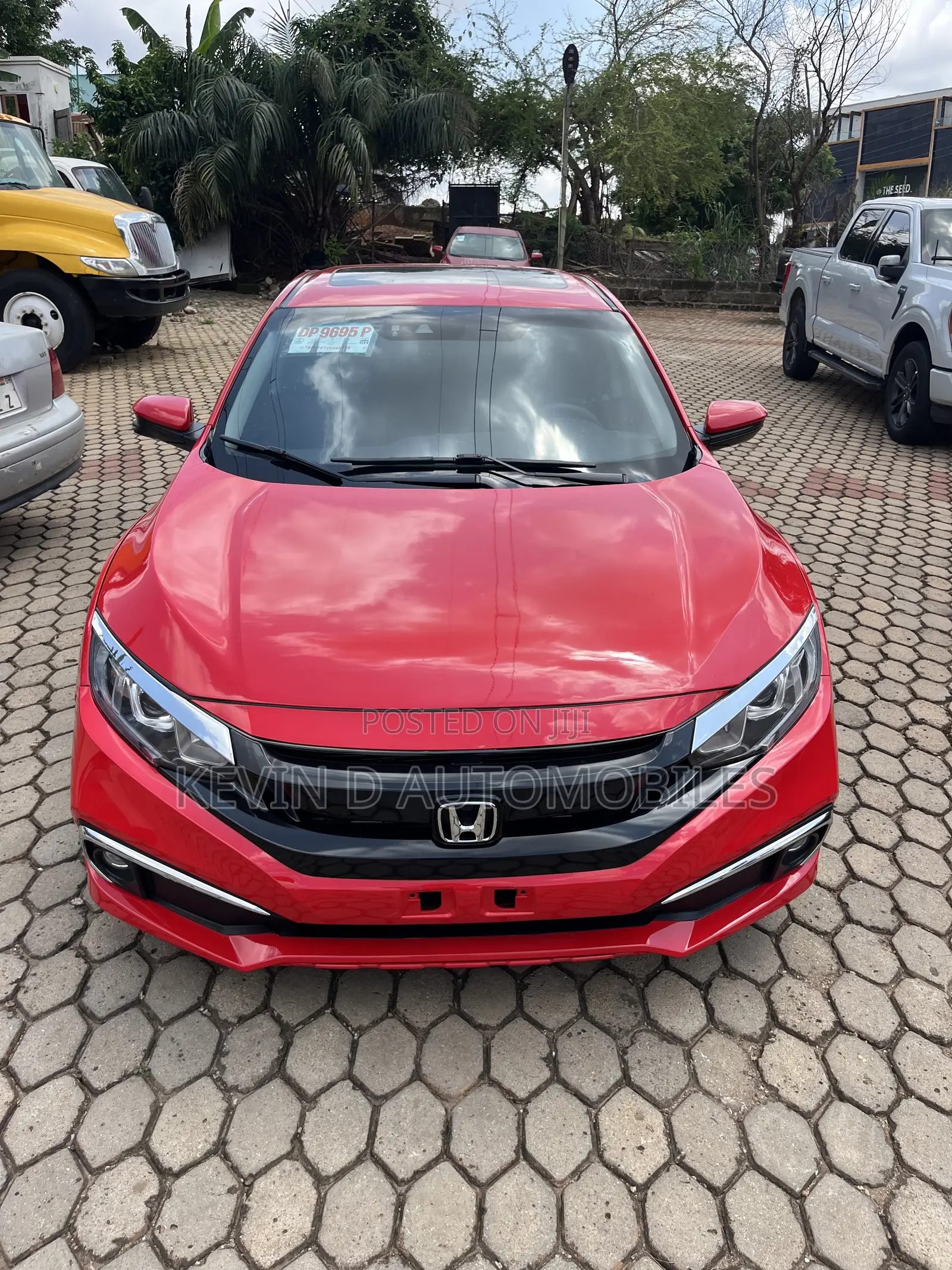 Honda Civic EX-L 2dr Coupe (1.5L 4cyl) 2017 Red