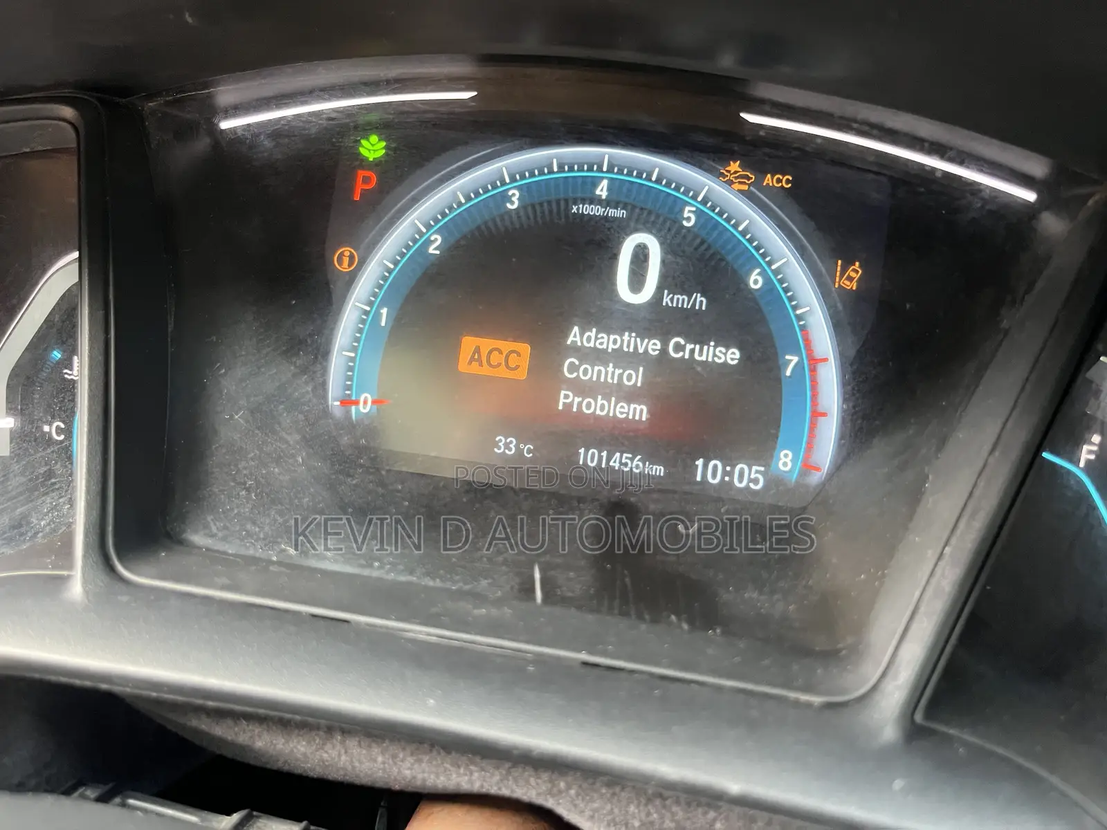 Honda Civic EX-L 2dr Coupe (1.5L 4cyl) 2017 Red