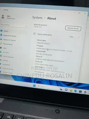 Laptop Dell Latitude 3120 8GB Intel Pentium SSD 128GB