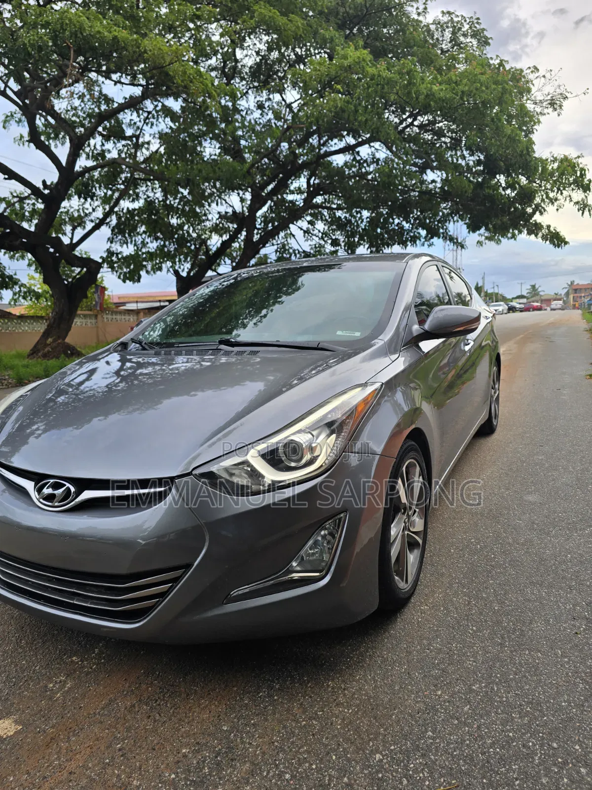Hyundai Elantra Limited 4dr Sedan (1.8L 4cyl 6A) 2015 Gray