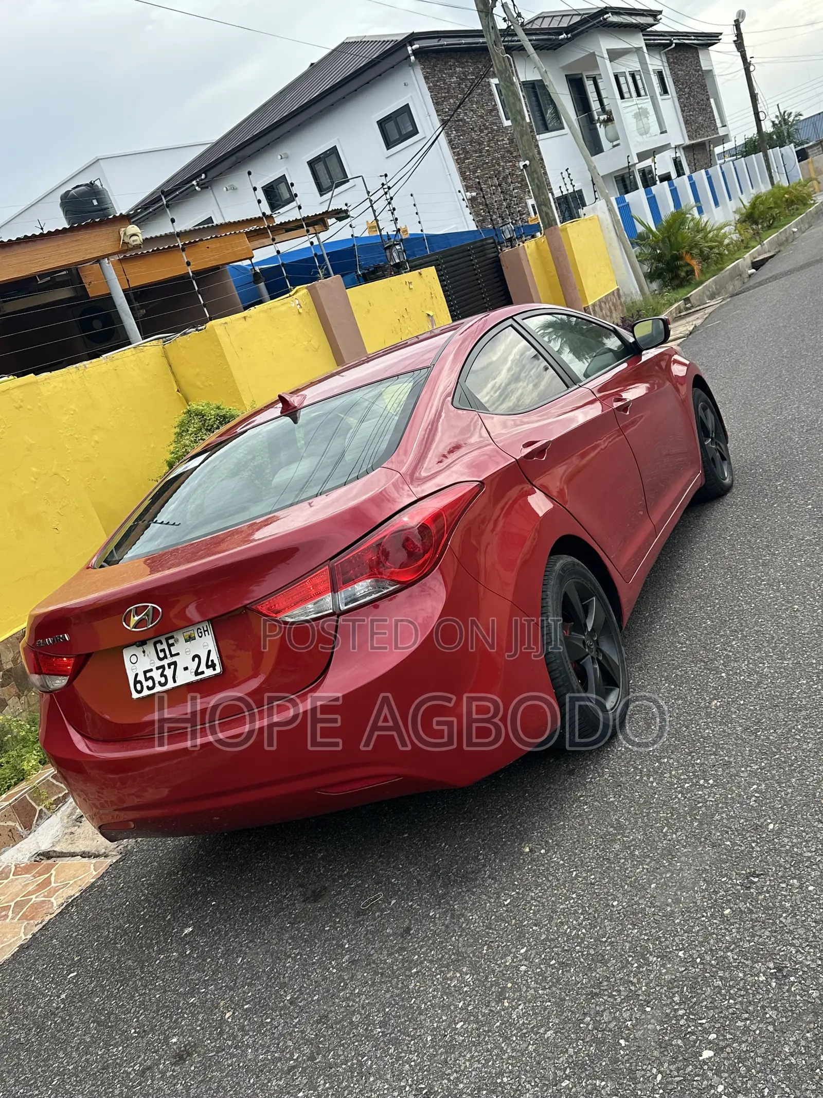 Hyundai Elantra GS Coupe FWD (1.8L 4cyl 6A) 2013 Red