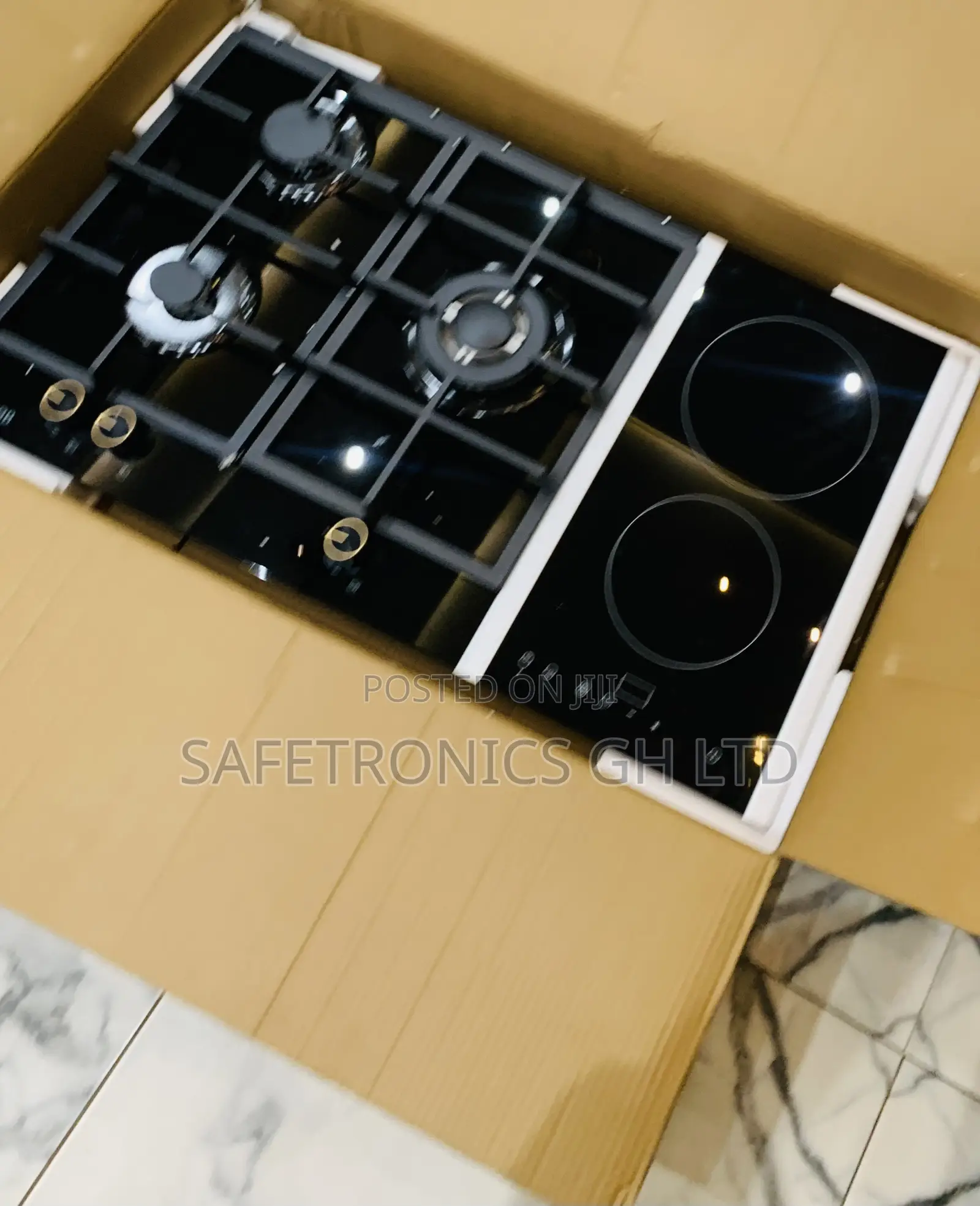 Grab Top Quality Kenwood 5 Inbuilt Cooker Hob. 3 Gas and 2 Electric
