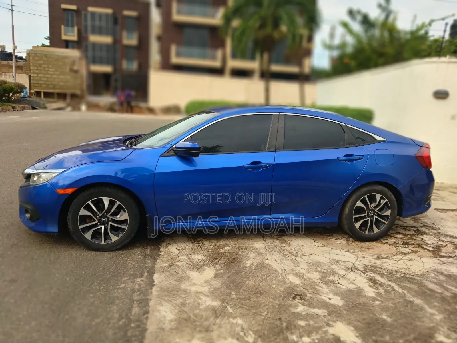 Honda Civic EX Sedan 2018 Blue