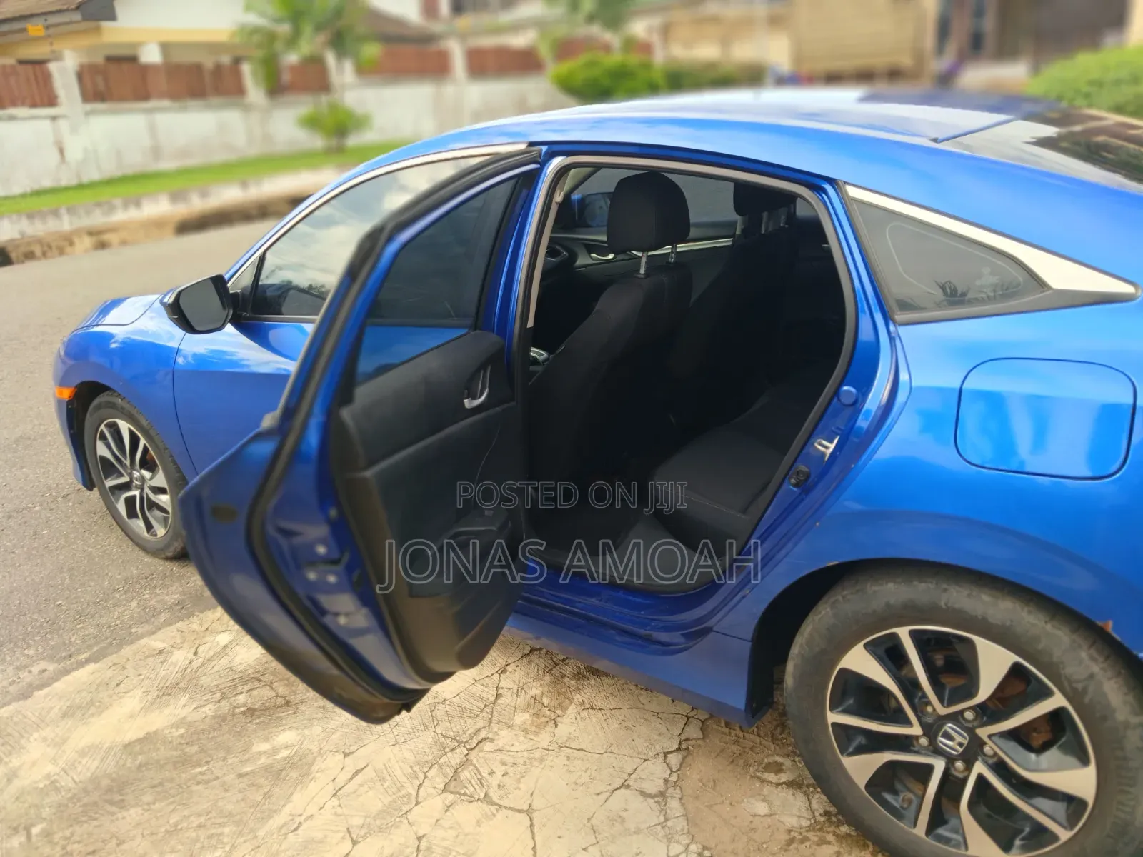Honda Civic EX Sedan 2018 Blue