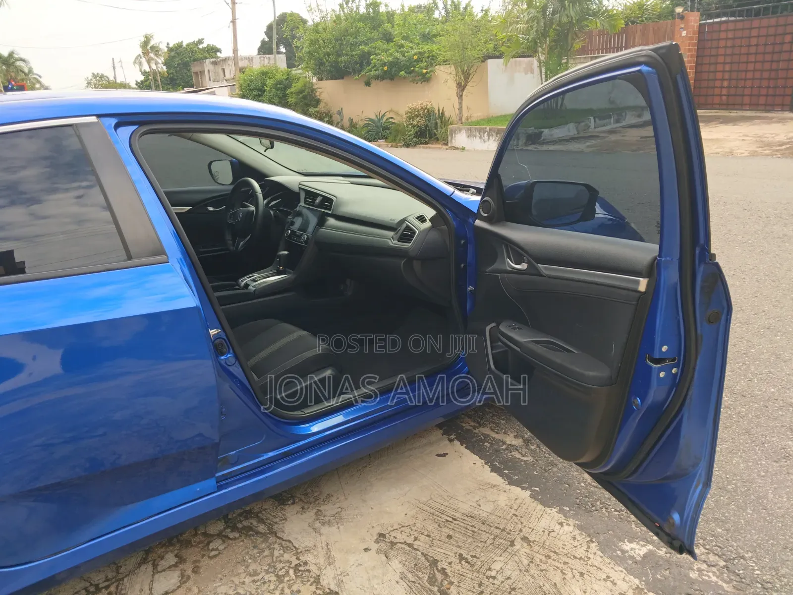 Honda Civic EX Sedan 2018 Blue