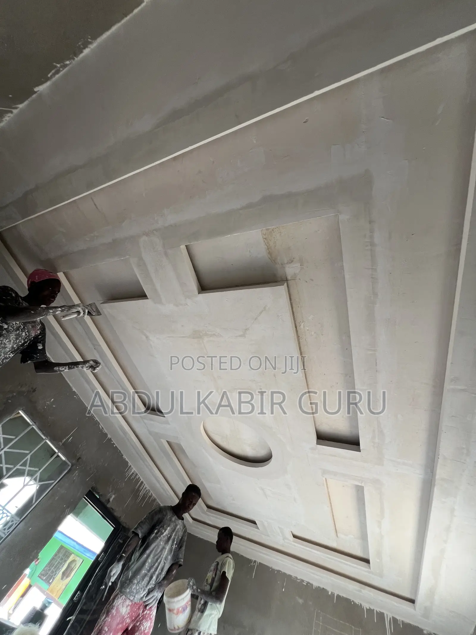Pop Ceiling Quality and Nice Decoration in Ghana