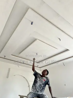 Pop Ceiling Quality and Nice Decoration in Ghana