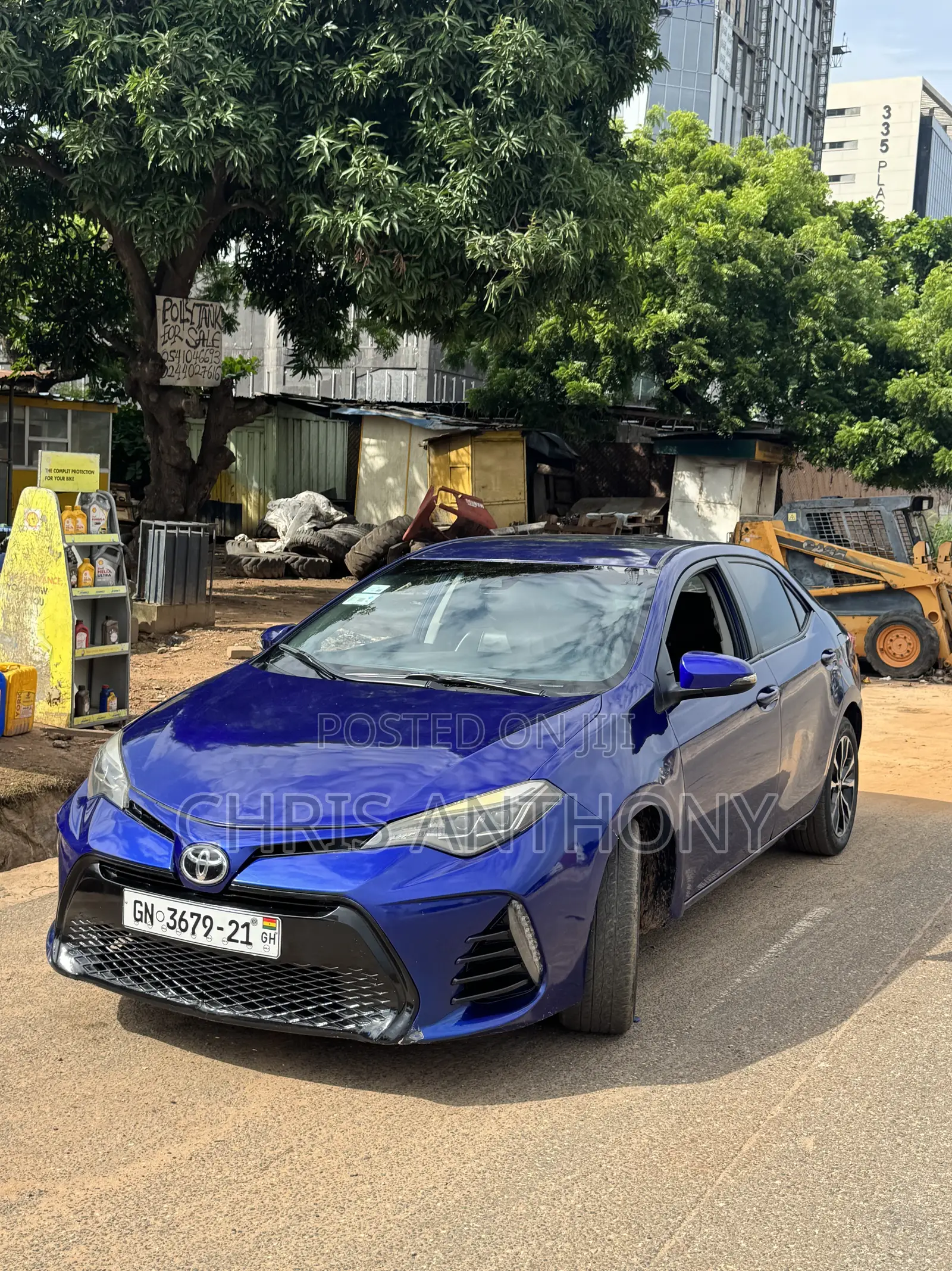 Toyota Corolla 2017 Blue
