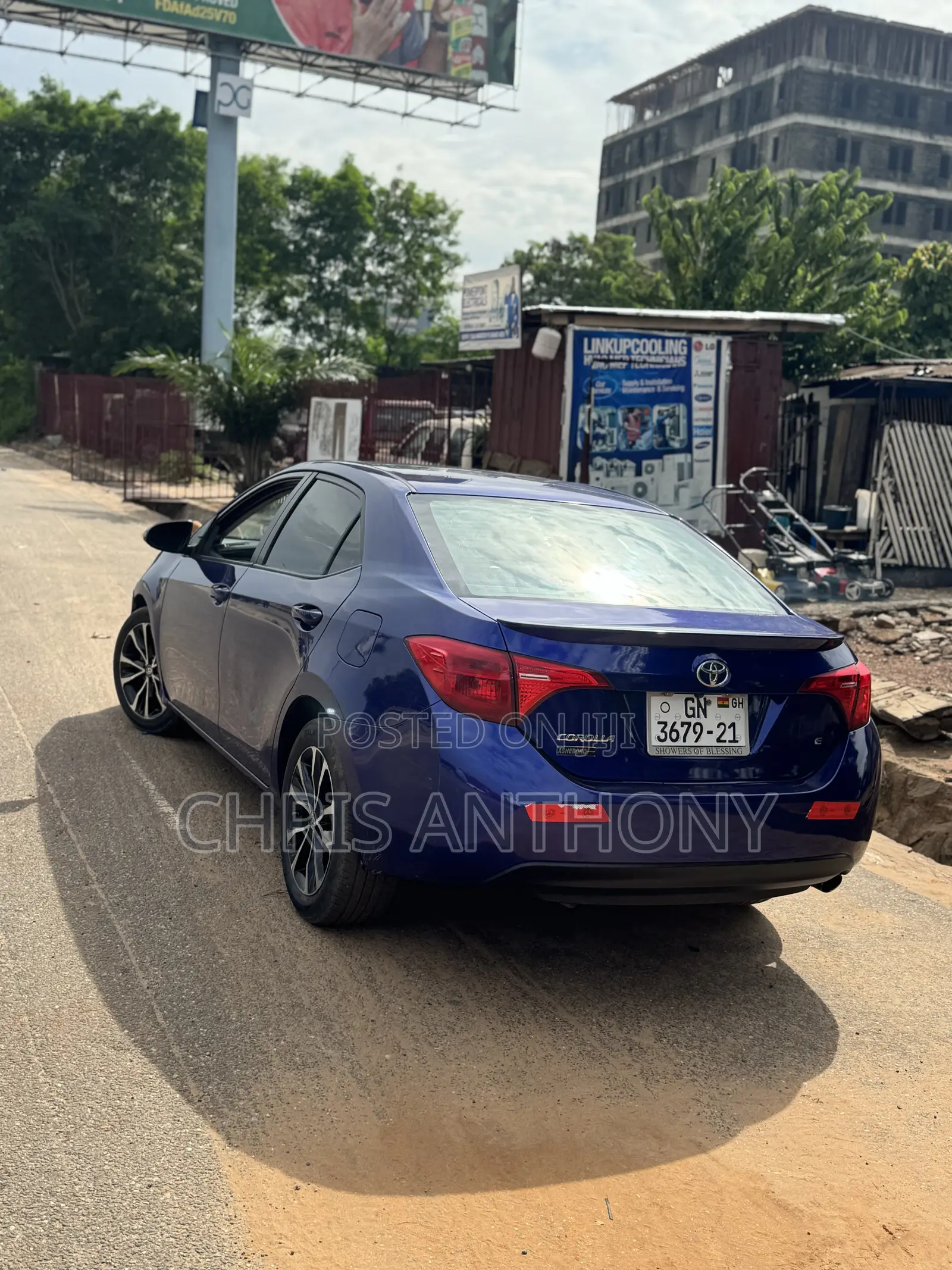Toyota Corolla 2017 Blue