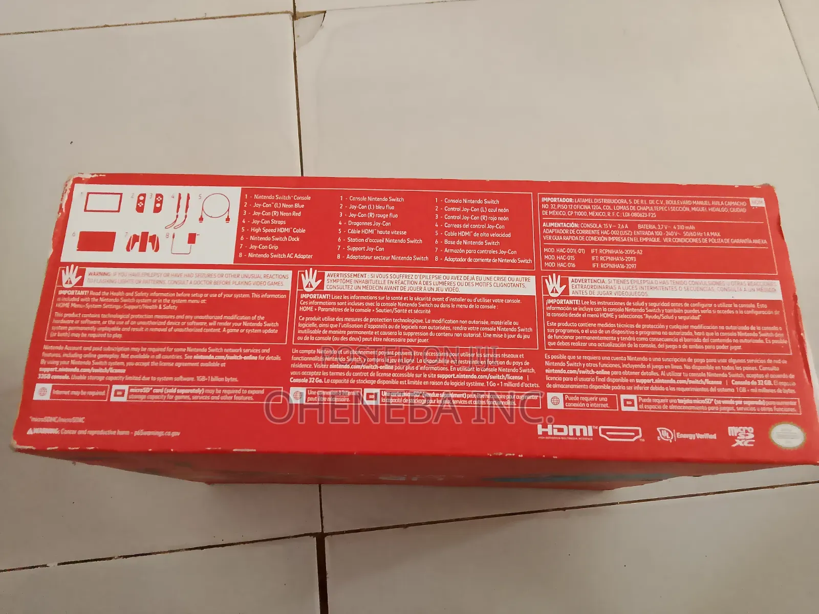 Nintendo Switch Brand New With Games
