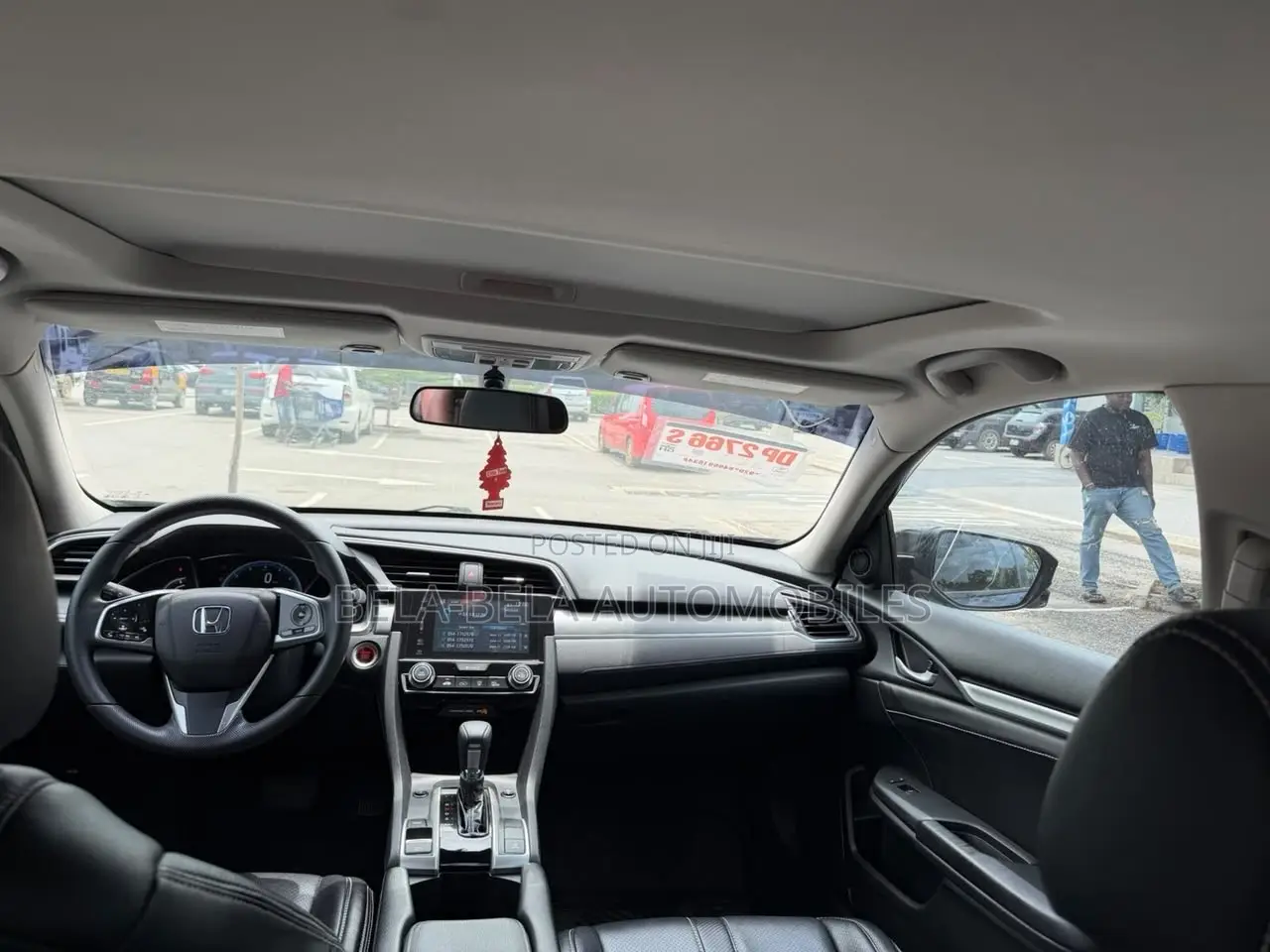 Honda Civic EX-L 4dr Sedan (1.5L 4cyl) 2017 Black