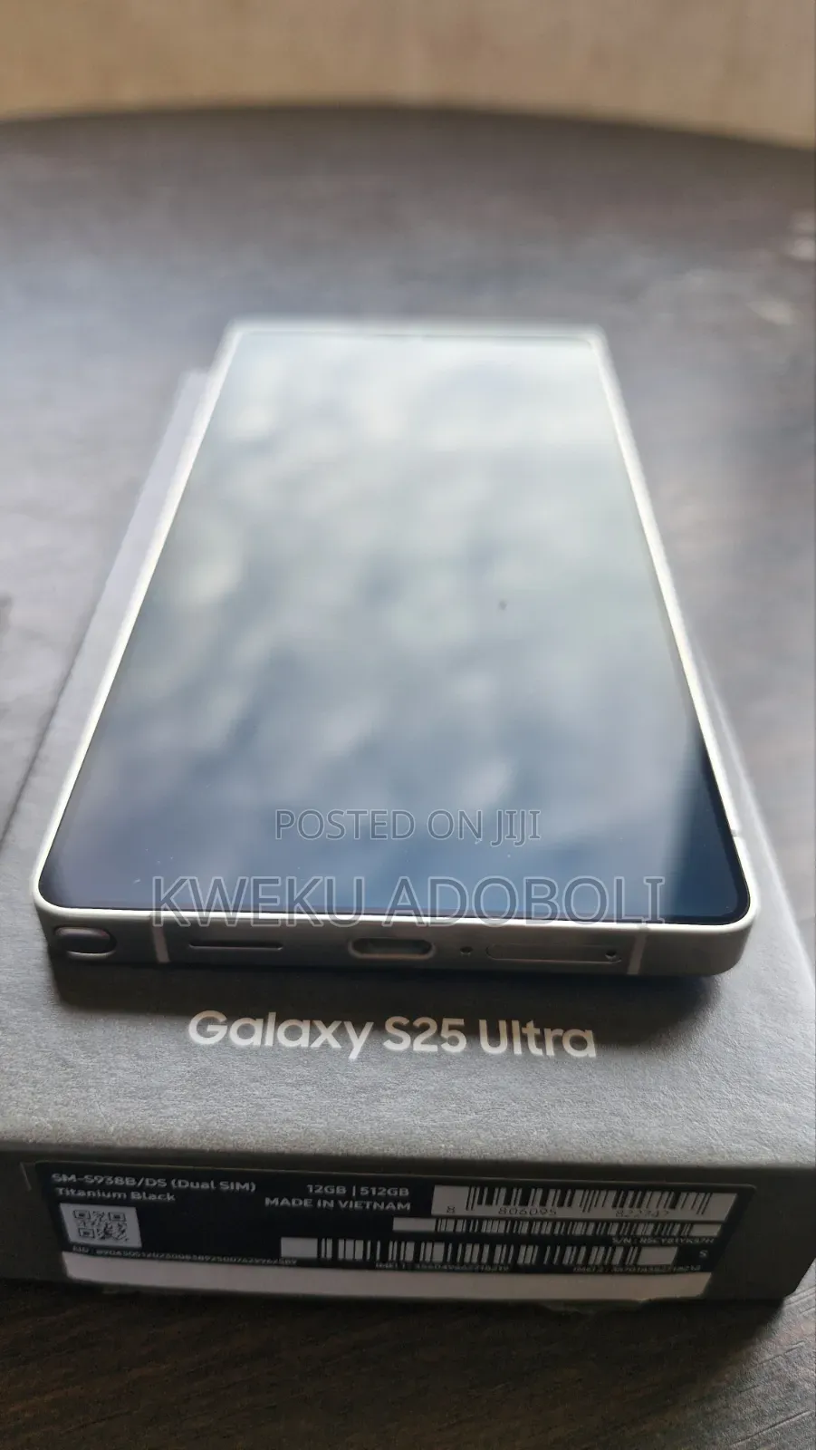 New Samsung Galaxy S25 Ultra 512 GB Black