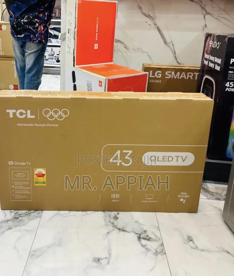 Premium Quality TCL 43s5k 43” Qled Smart Android Tv(2026 Model)
