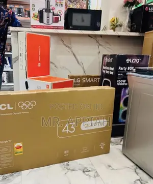 Premium Quality TCL 43s5k 43” Qled Smart Android Tv(2026 Model)