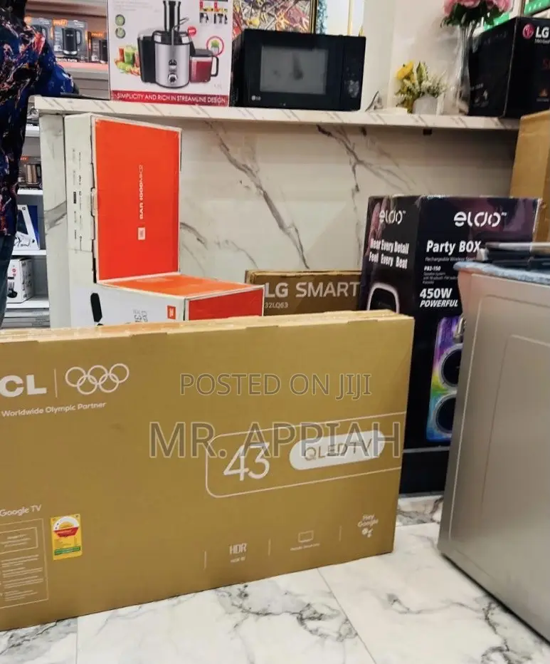 Premium Quality TCL 43s5k 43” Qled Smart Android Tv(2026 Model)