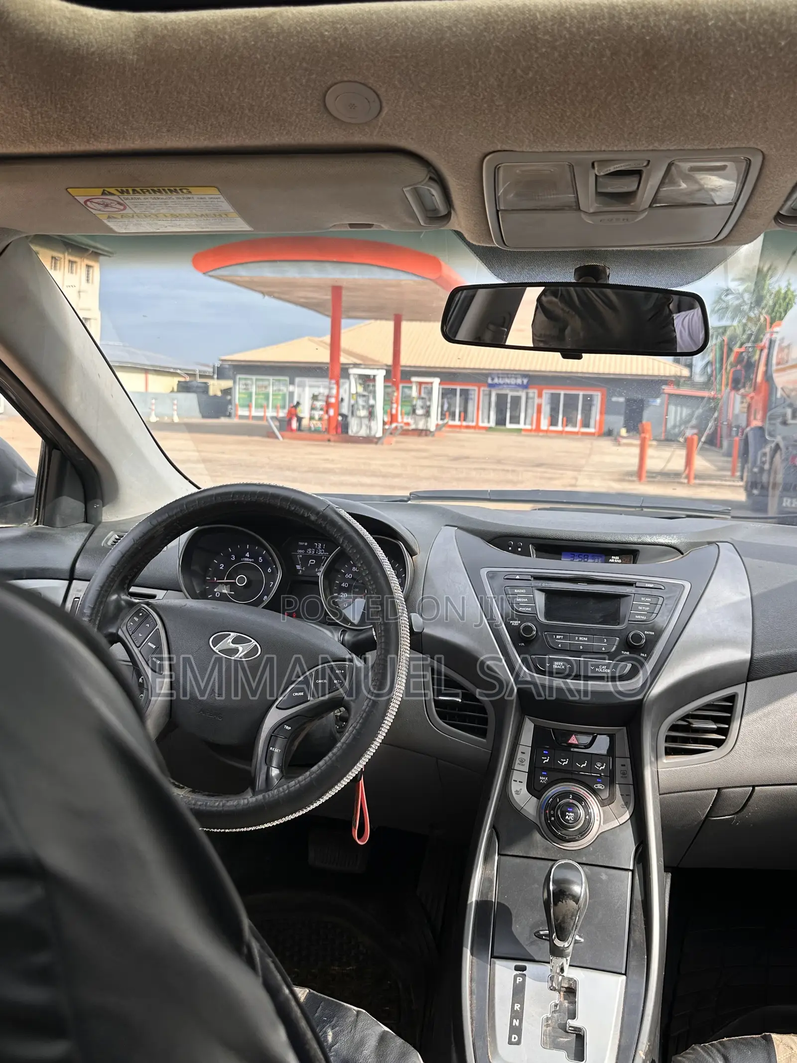Hyundai Elantra Limited Sedan FWD (1.8L 4cyl 6A) 2013 Black
