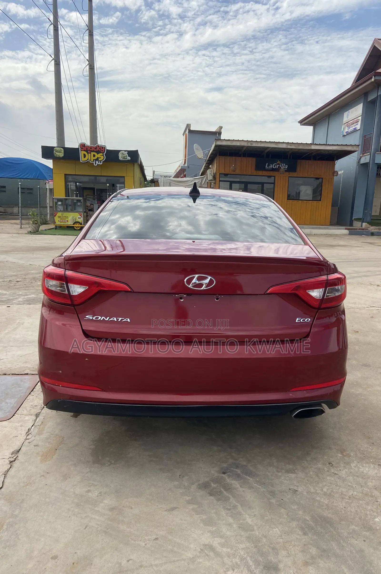 Hyundai Sonata Eco 4dr Sedan (1.6L 4cyl Turbo 7AM) 2015 Red