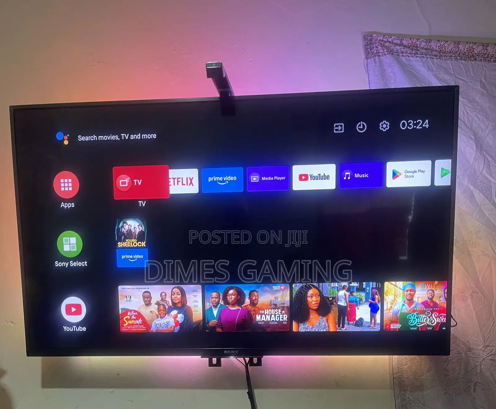Sony Bravia Android 43” Tv Uhd Very Neat