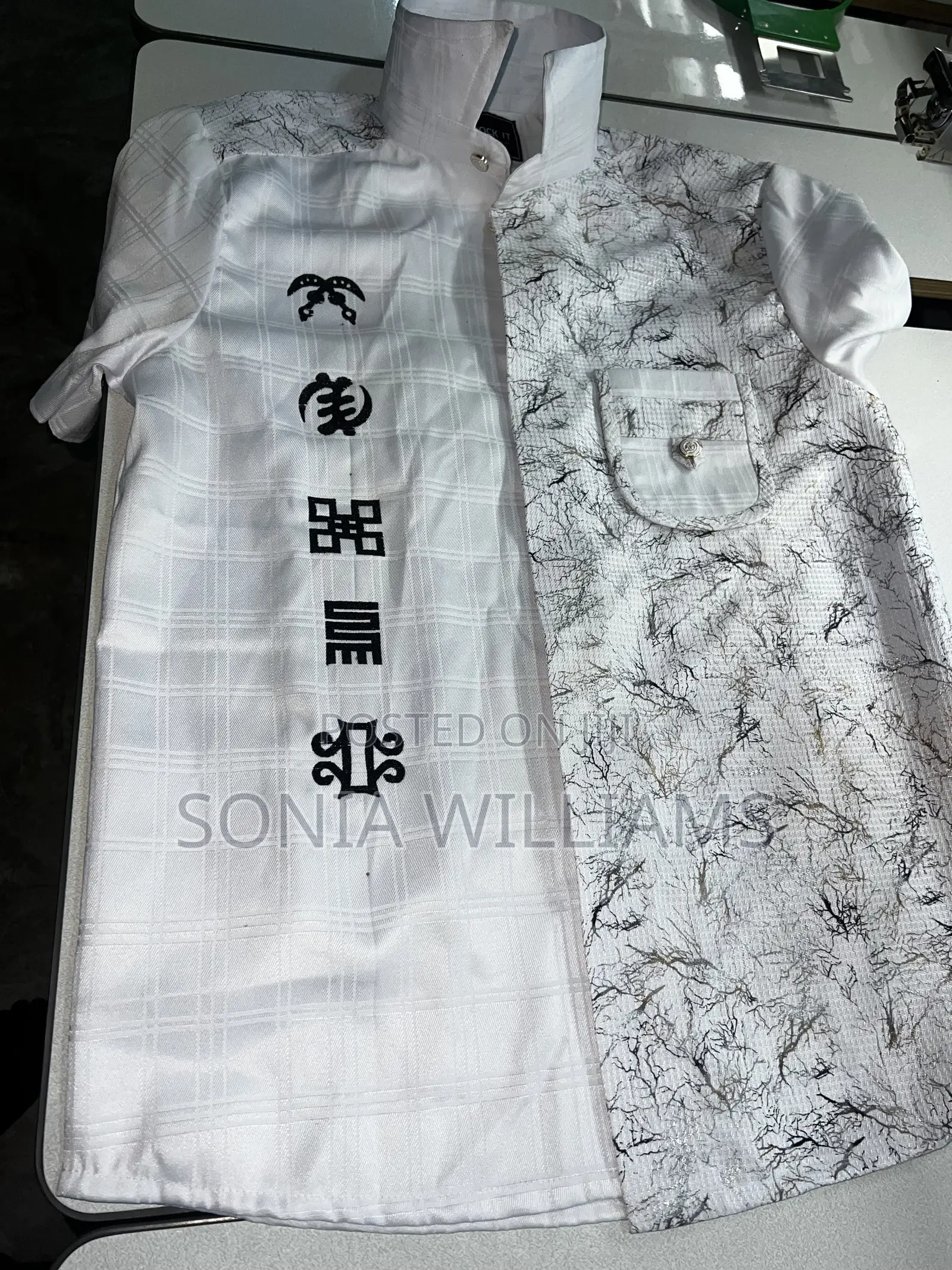 Digital Embroidery on African Shirts