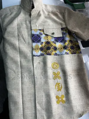 Digital Embroidery on African Shirts
