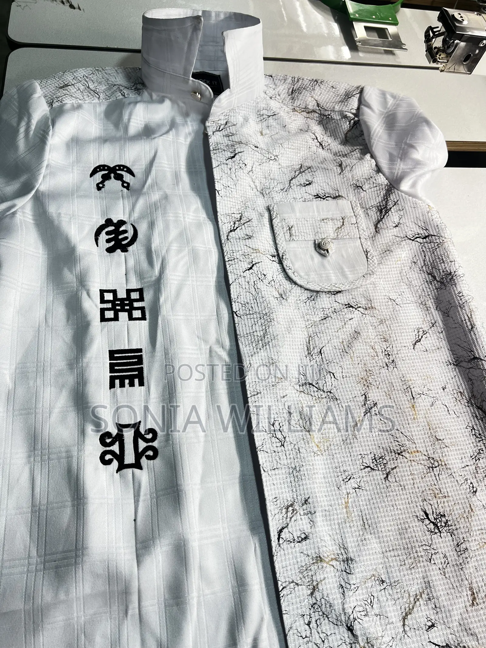Digital Embroidery on African Shirts