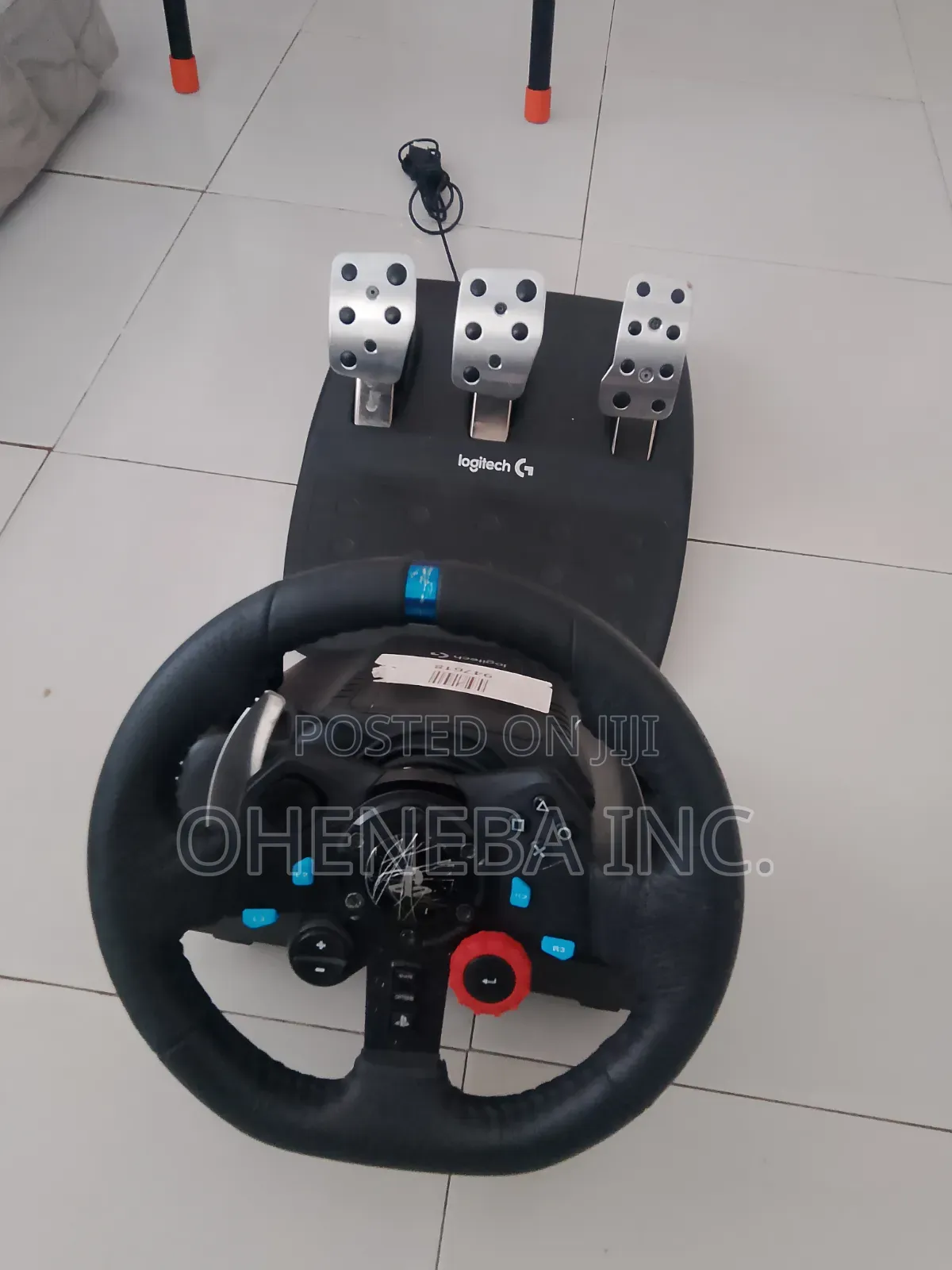 Ps5 Ps4 Logitech Power Force Steering Wheel