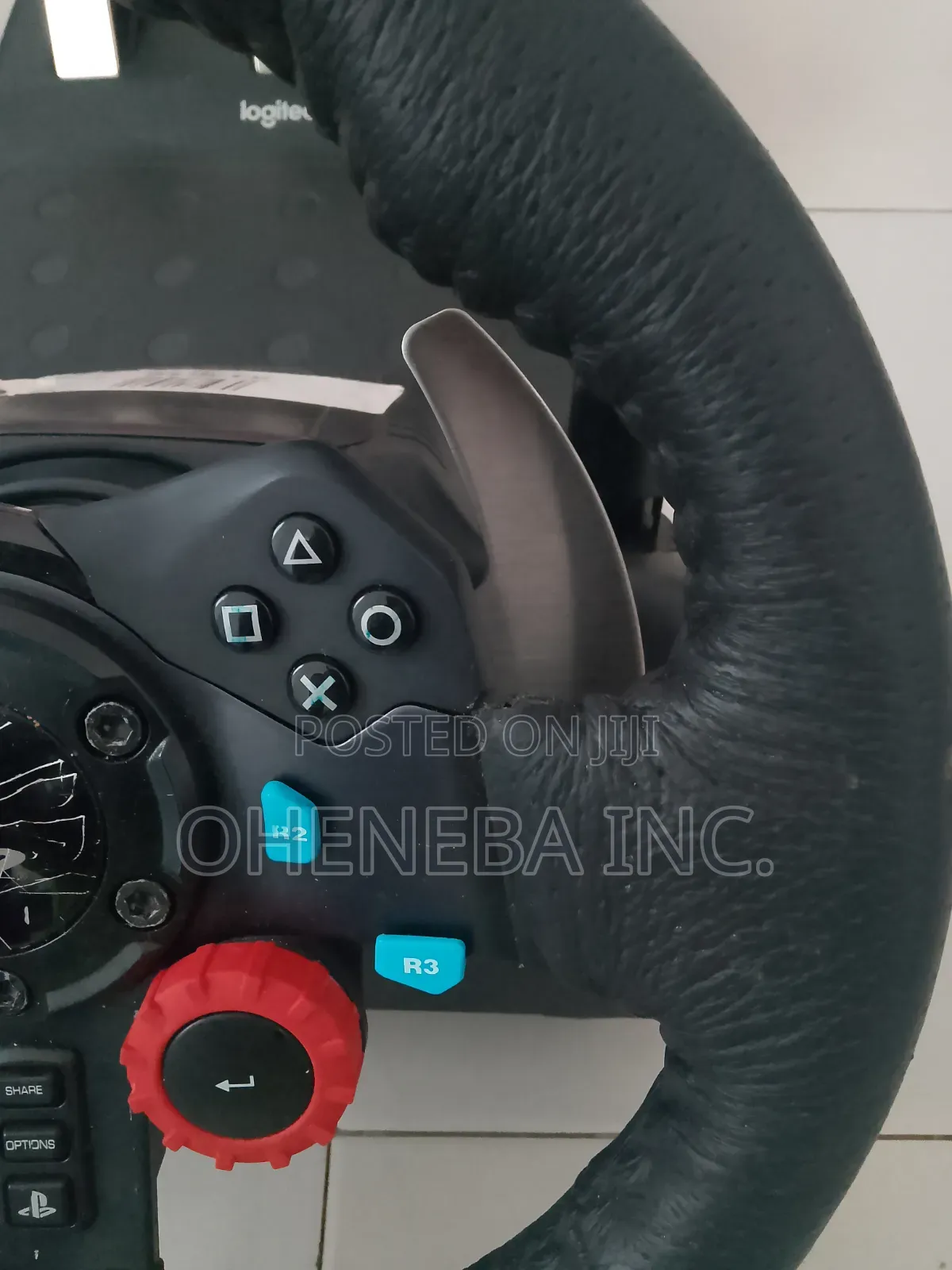 Ps5 Ps4 Logitech Power Force Steering Wheel
