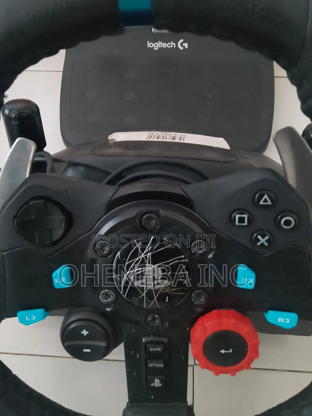 Ps5 Ps4 Logitech Power Force Steering Wheel