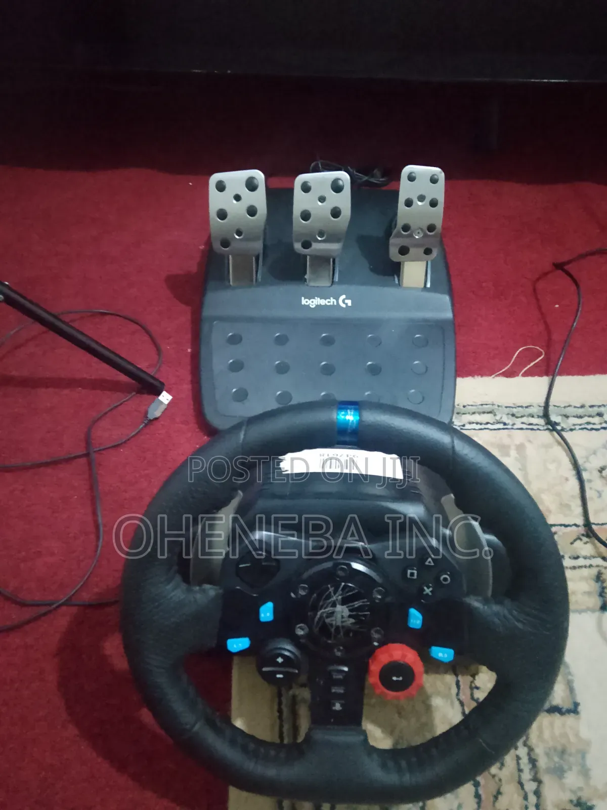 Ps5 Ps4 Logitech Power Force Steering Wheel